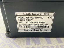 Load image into Gallery viewer, Schenzhen Gozuk GK3000-4T0022G (comparable to Emerson EV3000) (JV)
