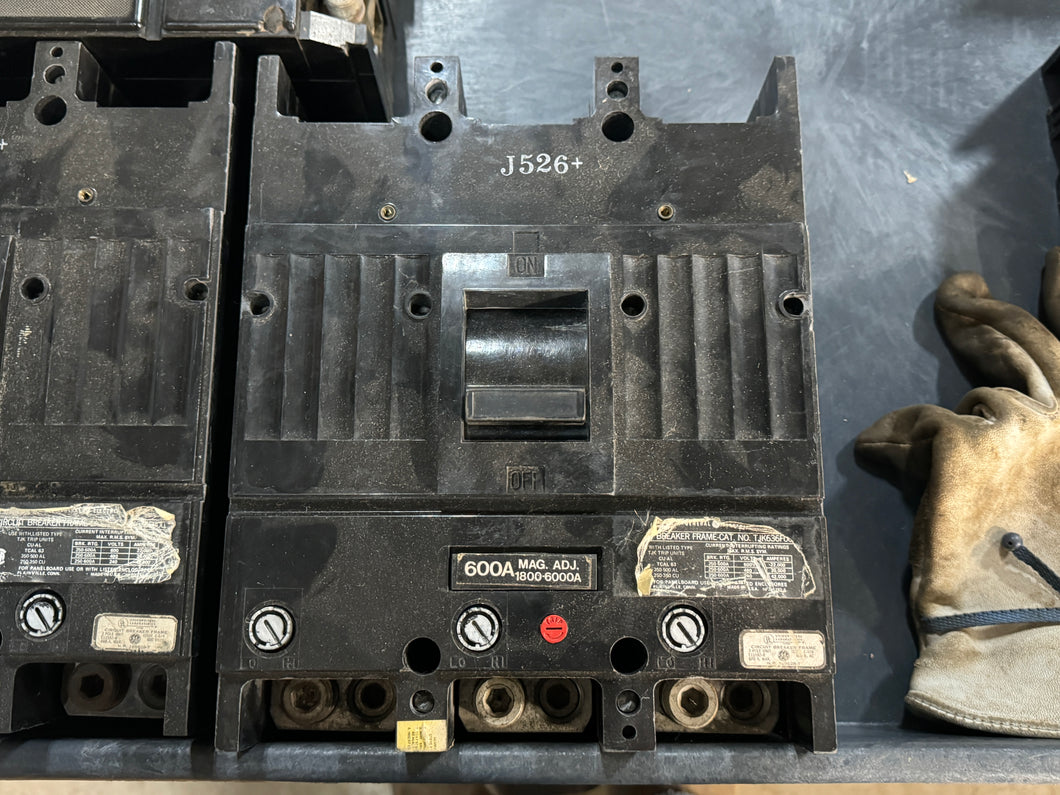 GENERAL ELECTRIC TJK636F000 600 AMP (MJ)