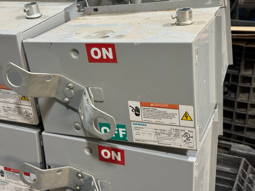 SIEMENS ITE BOS14351 30AMP BUSS PLUG (JV)