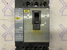 Load image into Gallery viewer, Siemens ED63S125A 125Amp Breaker (JV)
