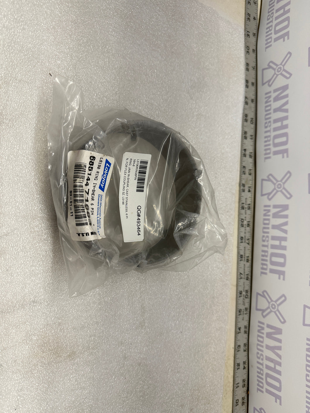LOVEJOY LS190 JAW IN-SHEAR RING 5