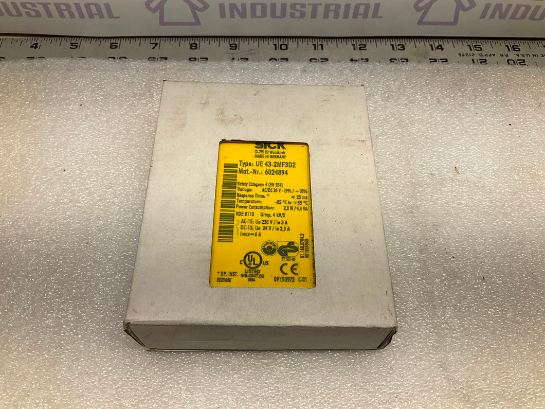 SICK UE43-2MF3D2 SAFETY RELAY