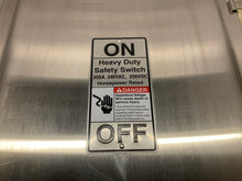 Load image into Gallery viewer, SIEMENS HF324S 200 AMP STAINLESS DISCONNECT (JV)
