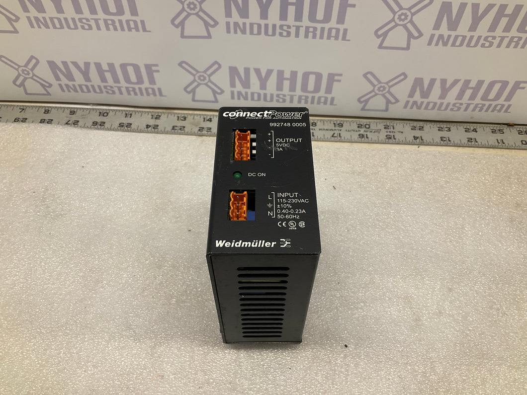 Weidmuller 9927480005 Power supply