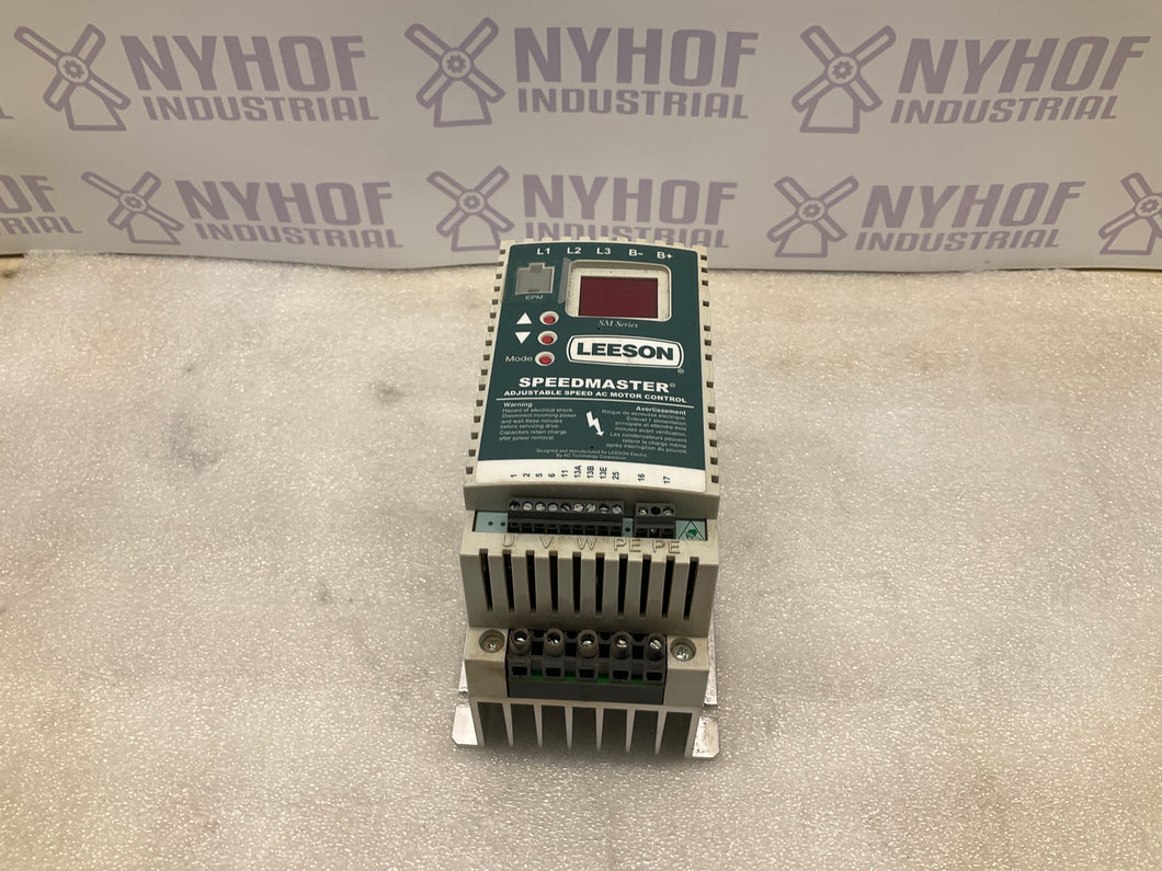 LEESON 174282.00 SPEEDMASTER ADJUSTABLE SPEED AC MOTOR CONTROL