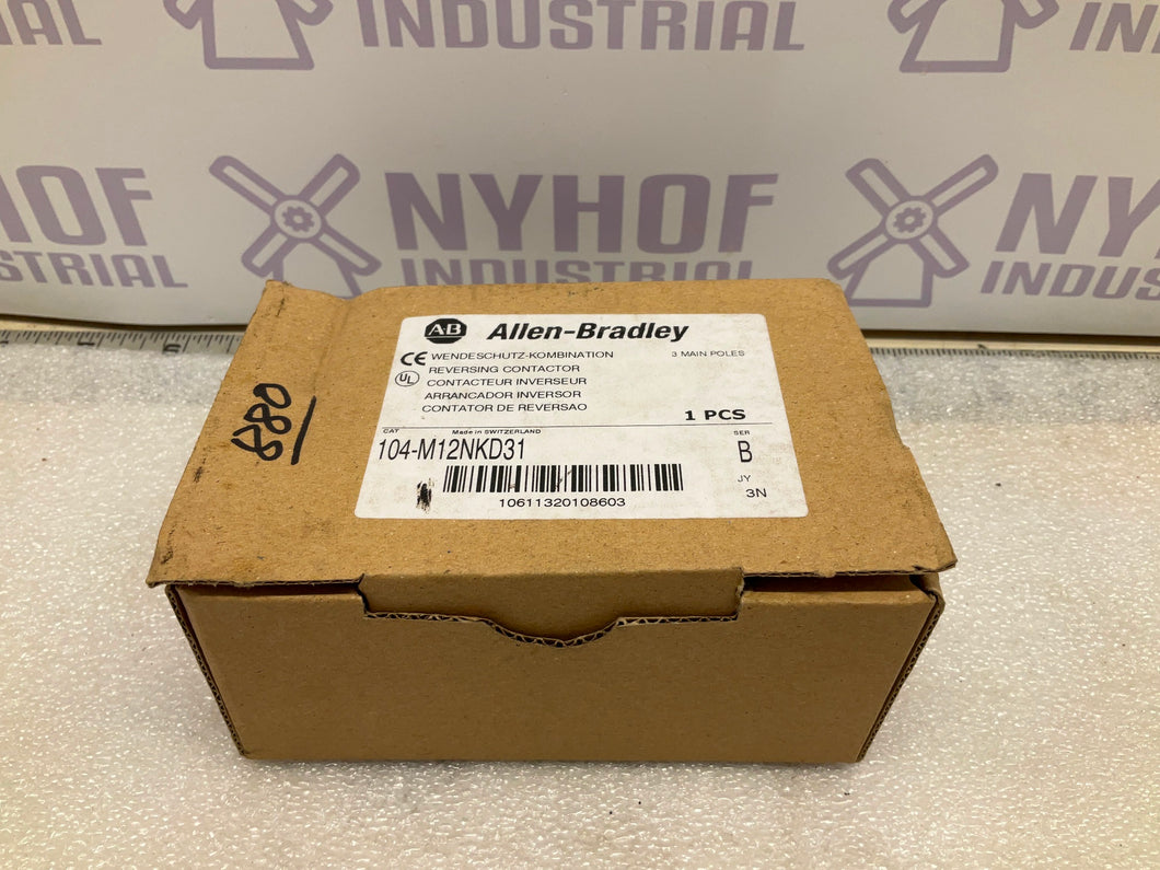ALLEN BRADLEY 104-M12NKD31 ser b
