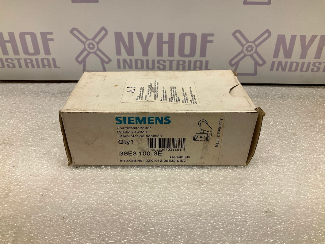 SIEMENS 3SE3 100-3E