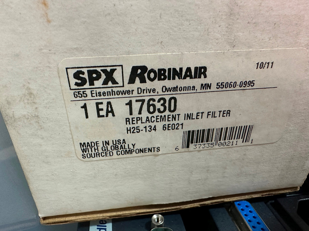 Robinair Replacement HVAC Inlet Filter 17630 / Suction Filter SF-11H7