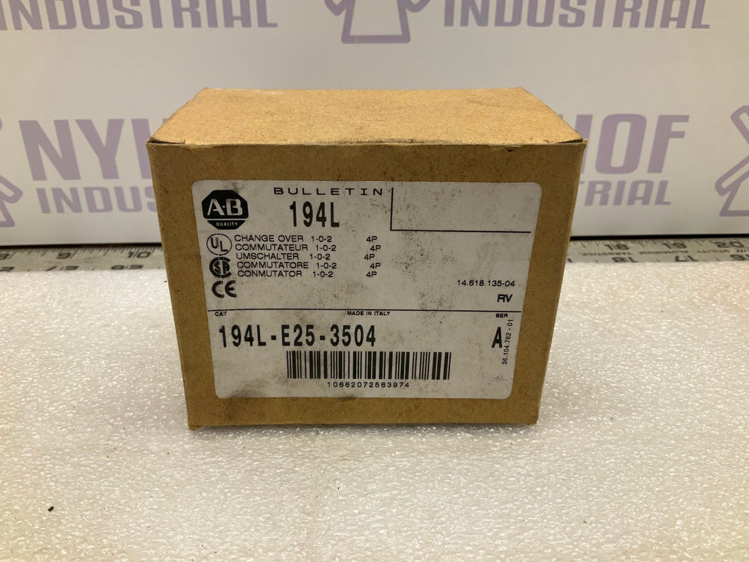 ALLEN BRADLEY 194L-E25-3504