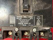 Load image into Gallery viewer, WESTINGHOUSE EHB3020 20 AMP 3 POLE BREAKER-HEH
