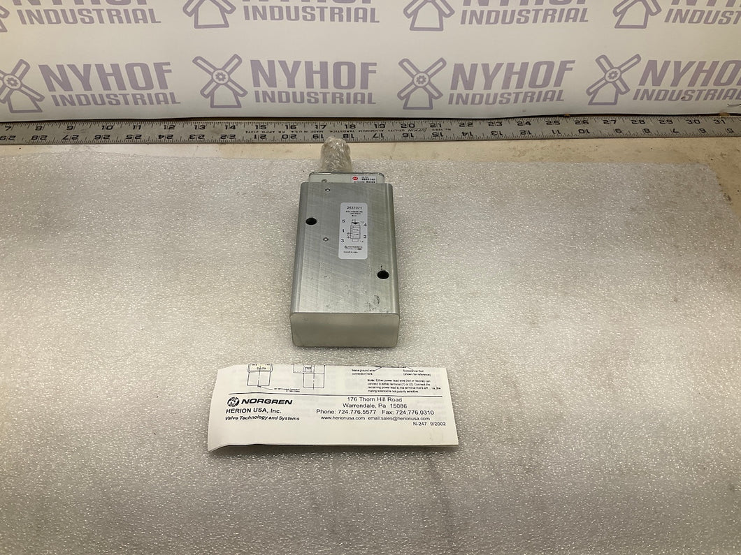 Norgren 2637071 Pneumatic Valve