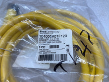 Load image into Gallery viewer, BRAD CONNECTIVITY 104000A01F120 4p Female Straight Cable 12ft
