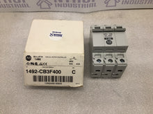 Load image into Gallery viewer, ALLEN BRADLEY 1492-CB3F400 SER C
