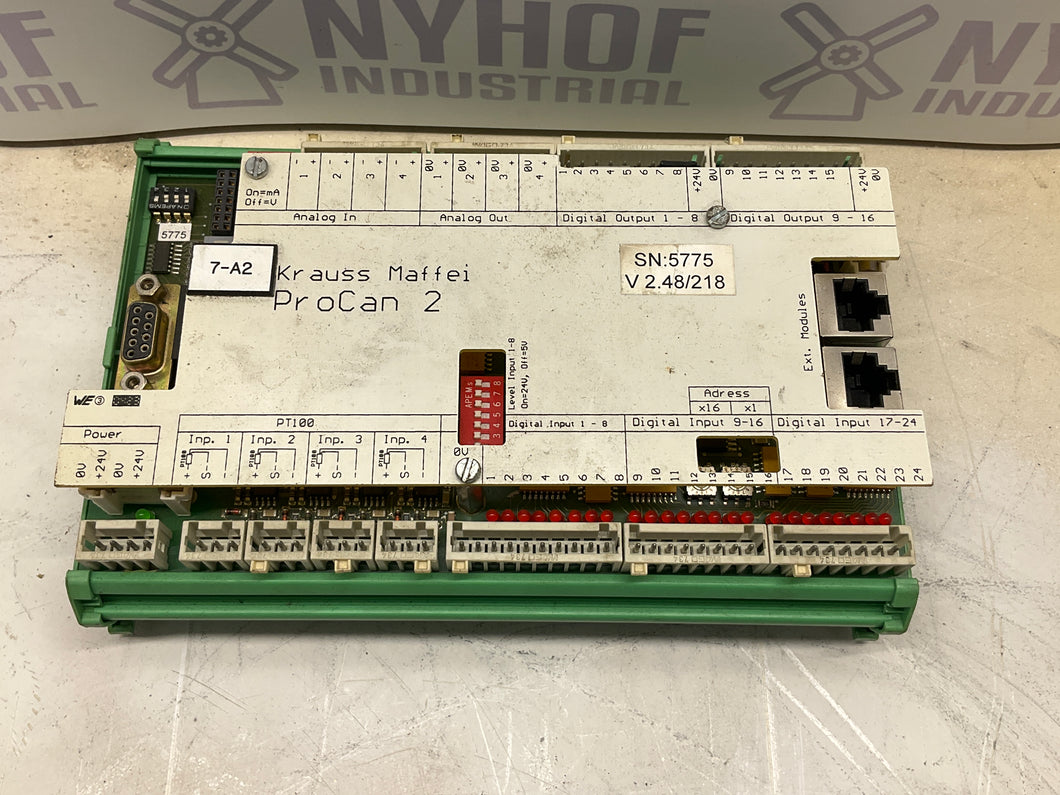 KRAUSS MAFFEI PROCAN2 V2.48/218 (HEH)