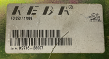 Load image into Gallery viewer, KEBA FD353/17968 FLOPPY DISK READER (HEH)
