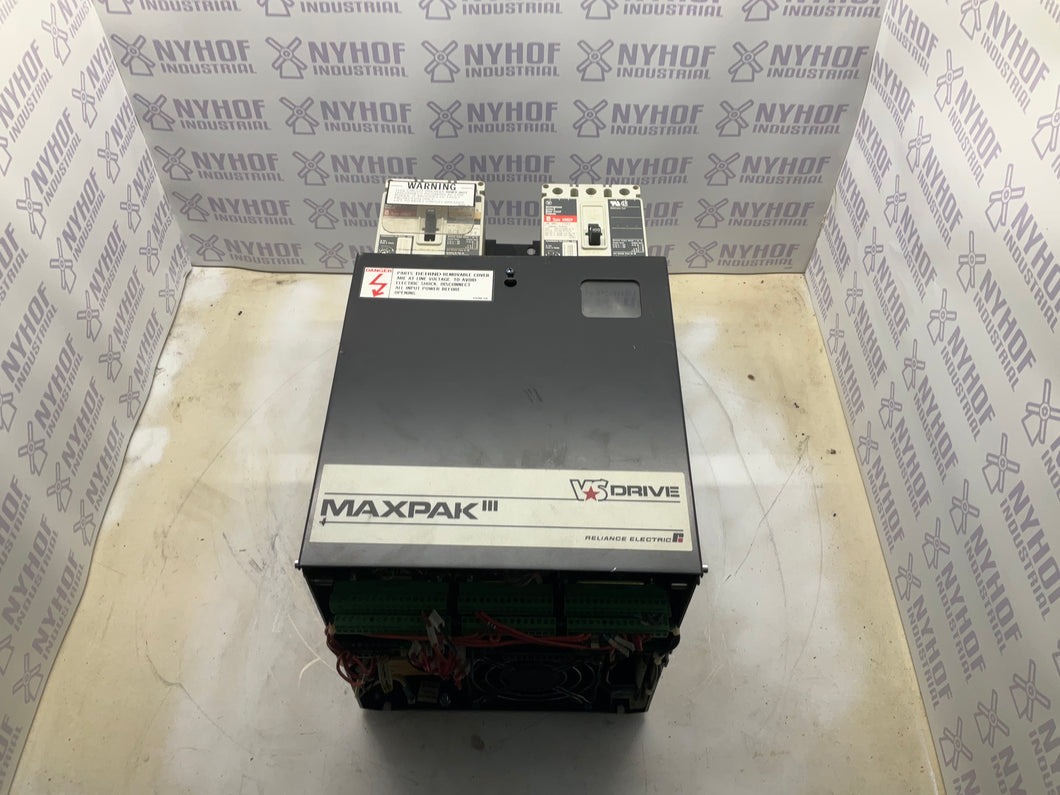 RELIANCE ELECTRIC 10D6400 MAXPAK III 10HP DRIVE (HEH)