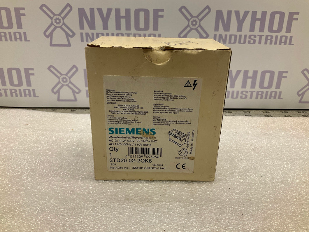 SIEMENS 3TD20 02-2QK6