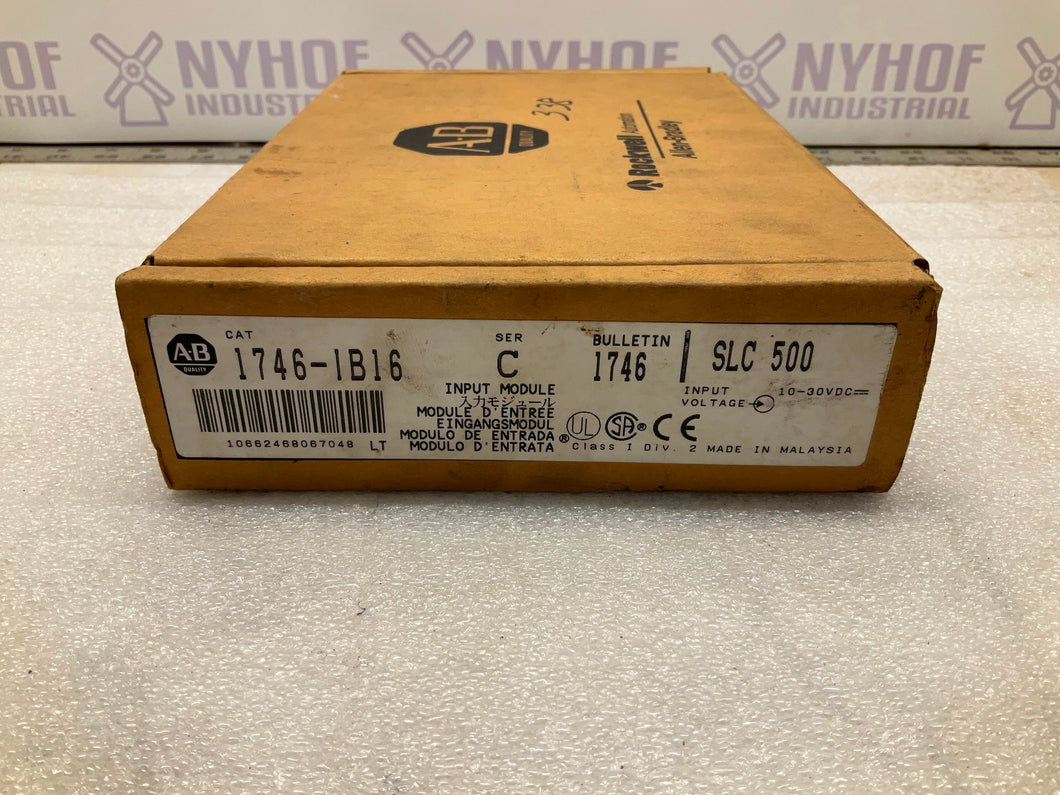 ALLEN BRADLEY 1746-IB16 SER C