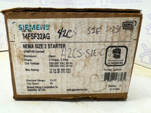 Load image into Gallery viewer, SIEMENS 14FSF32AG (MJ)
