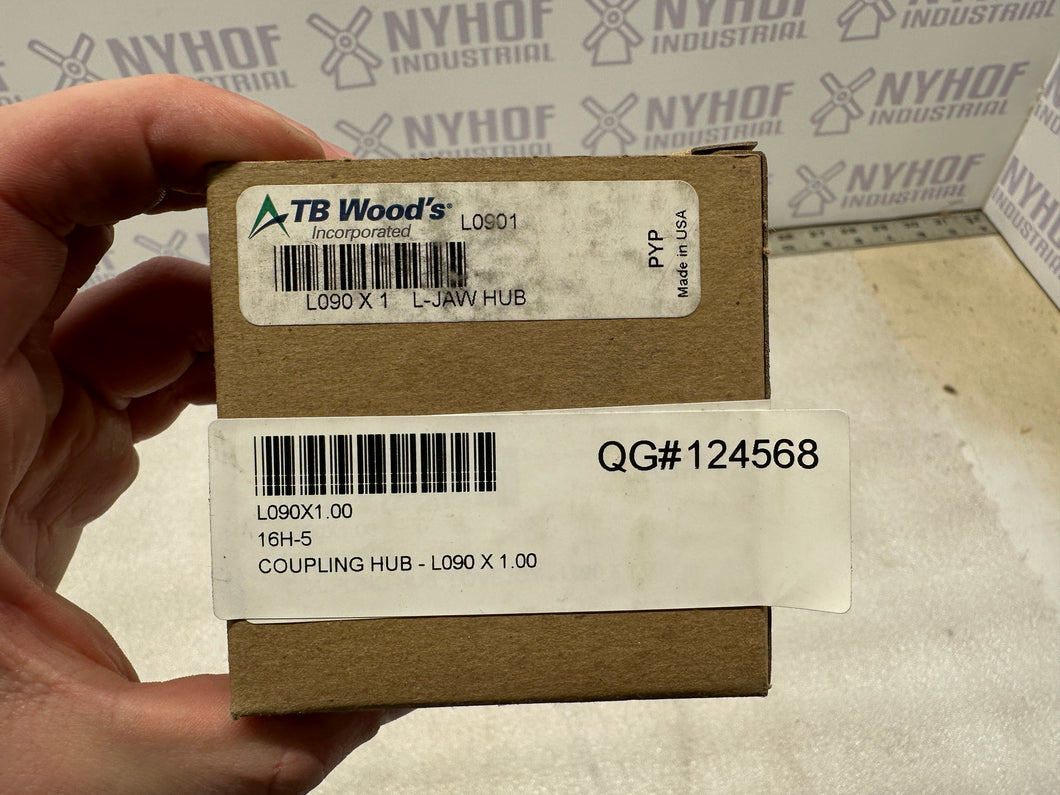 TB WOODS L090 X 1.00 L-JAW COUPLING HUB