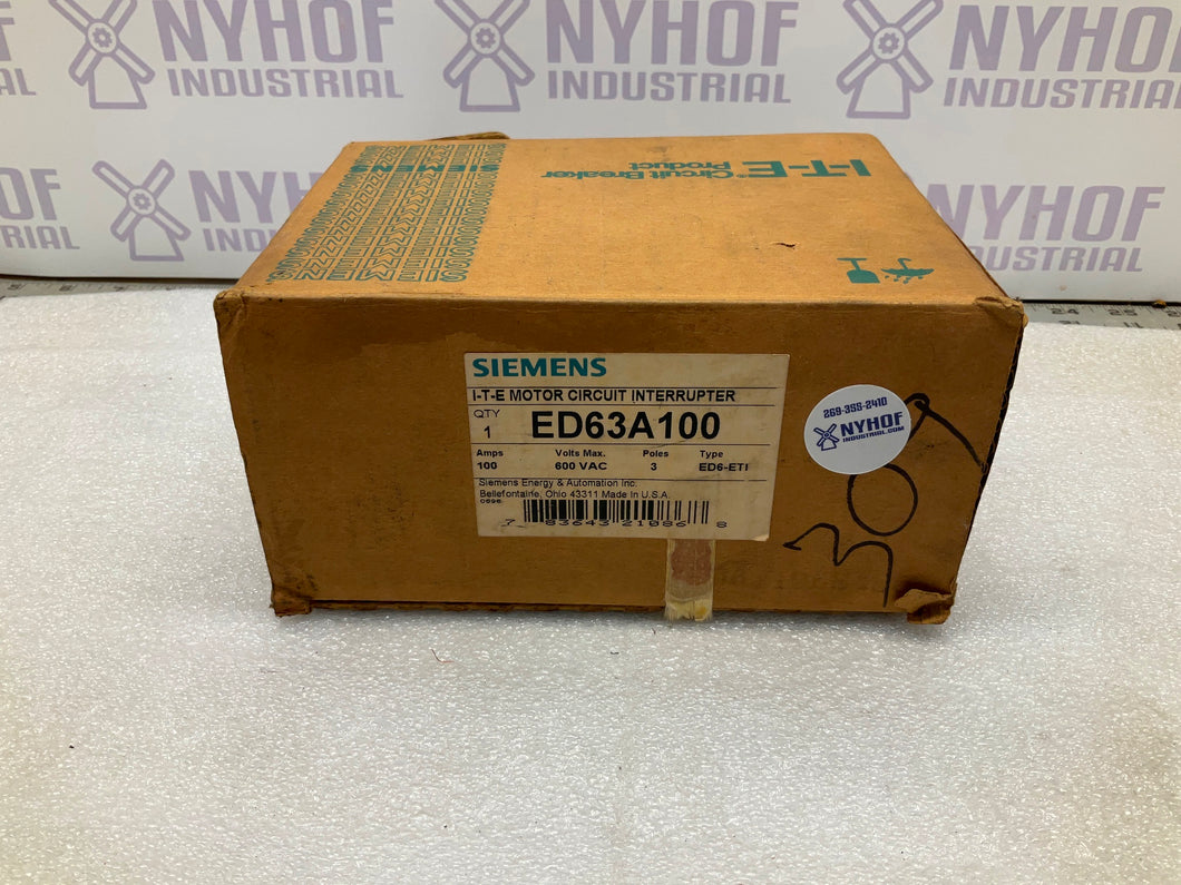 SIEMENS ED63A100