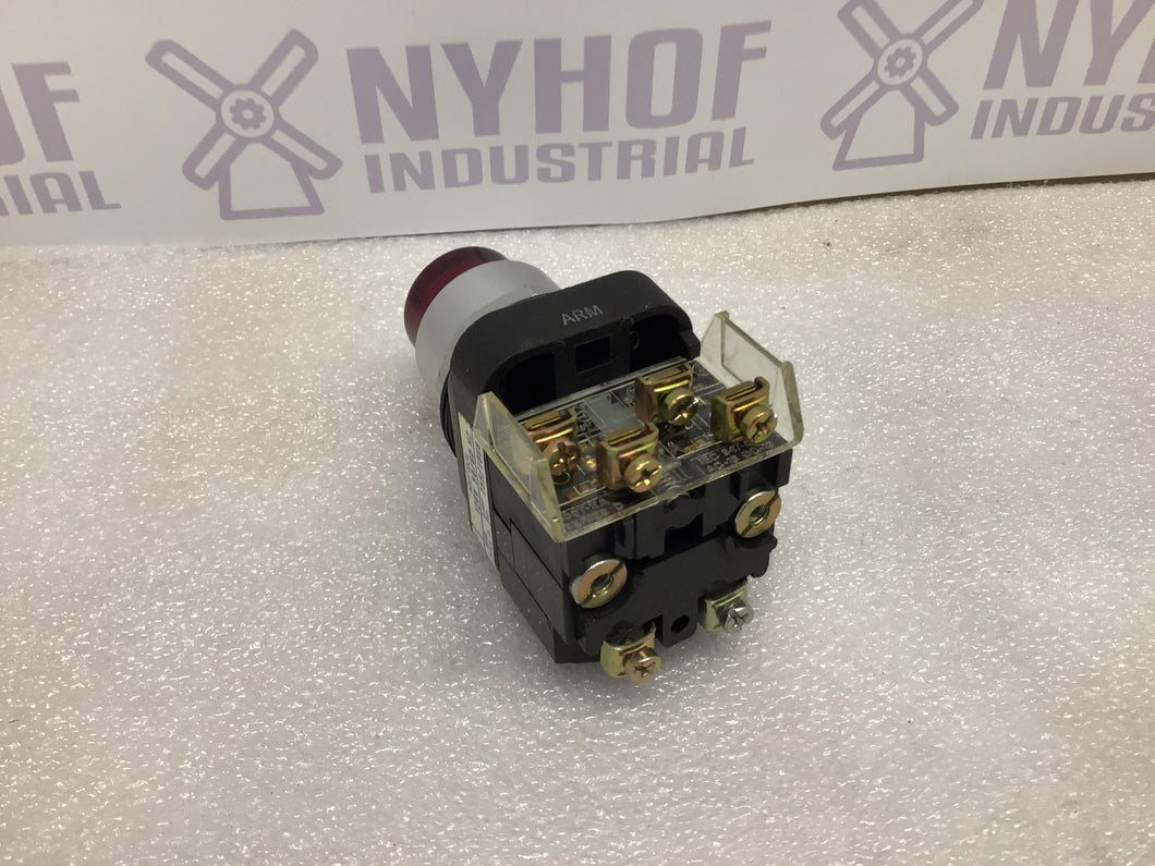 ALLEN BRADLEY 800T-PT16 SER T RED