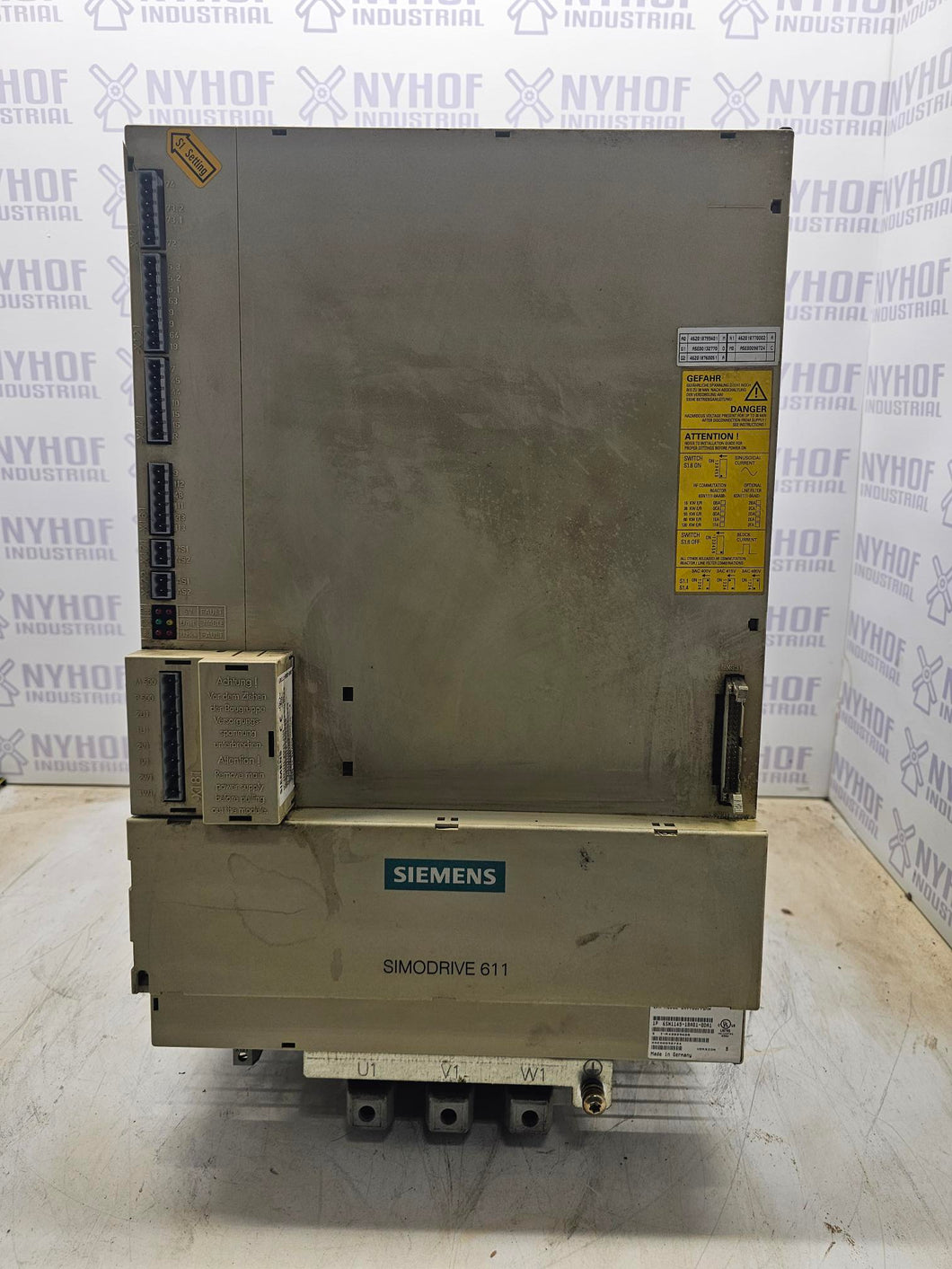 SIEMENS SIMODRIVE E/R-MODUL INT 55/71KW, 1P 6SN1145-1BA01-0DA1
