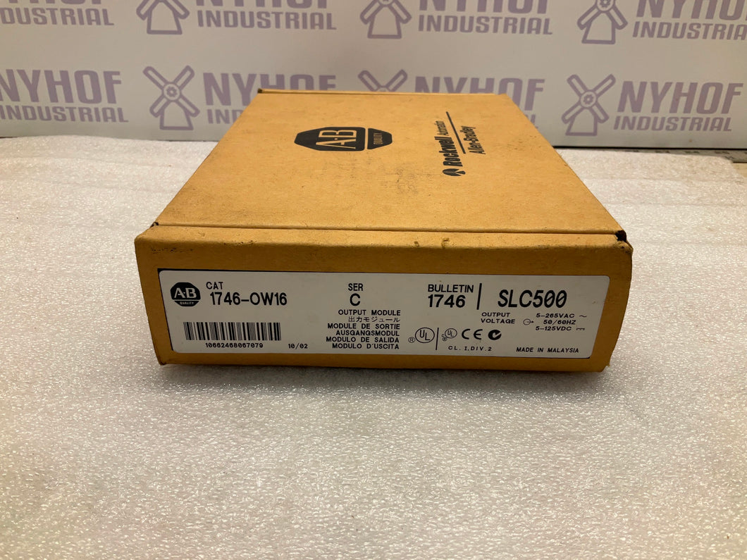 ALLEN BRADLEY 1746-OW16 SER C