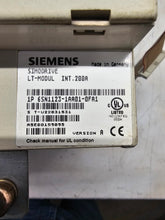 Load image into Gallery viewer, SIEMENS SIMODRIVE LT-MODUL INT 200A, 1P 6SN1123-1AA01-0FA1
