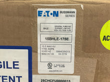 Load image into Gallery viewer, EATON 15BHLE-175E 15.5 MAX KV 175E AMPS (MJ)
