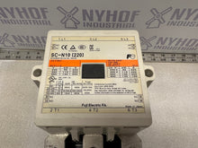 Load image into Gallery viewer, Fuji Electric SC-N10 (220) Contactor 3NC4H0122 50/60HZ
