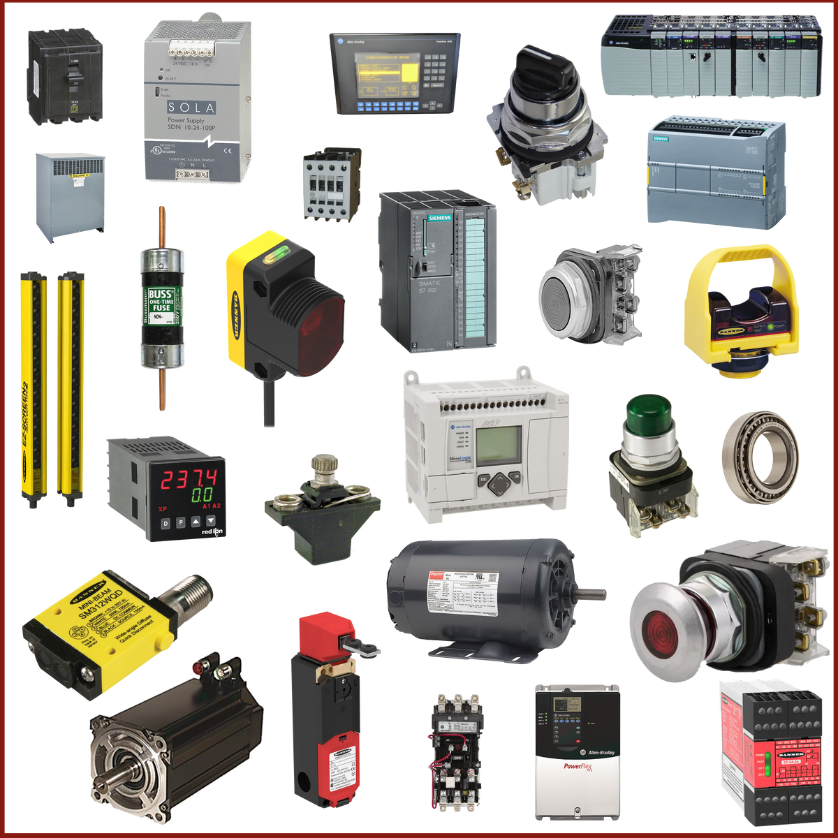 We offer a large selection to meet your industrial component needs. Browse today!