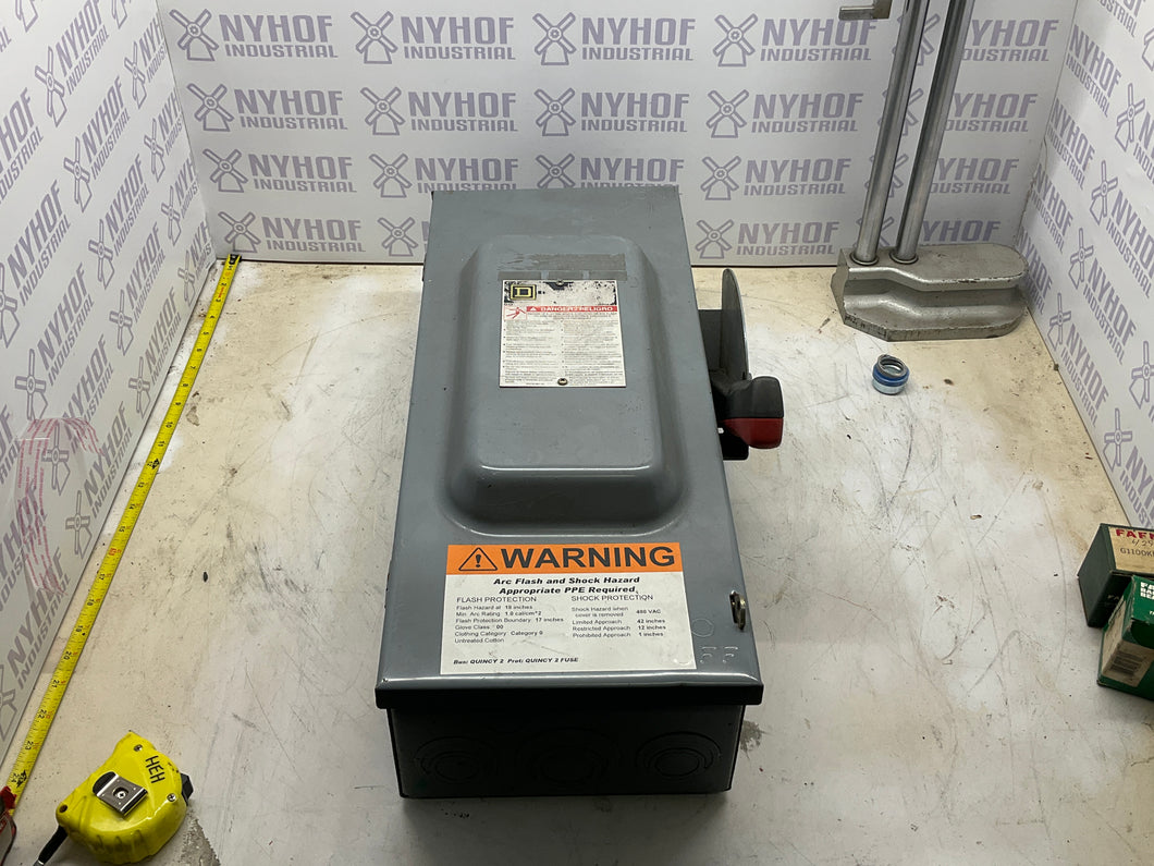 Square D H363 Disconnect