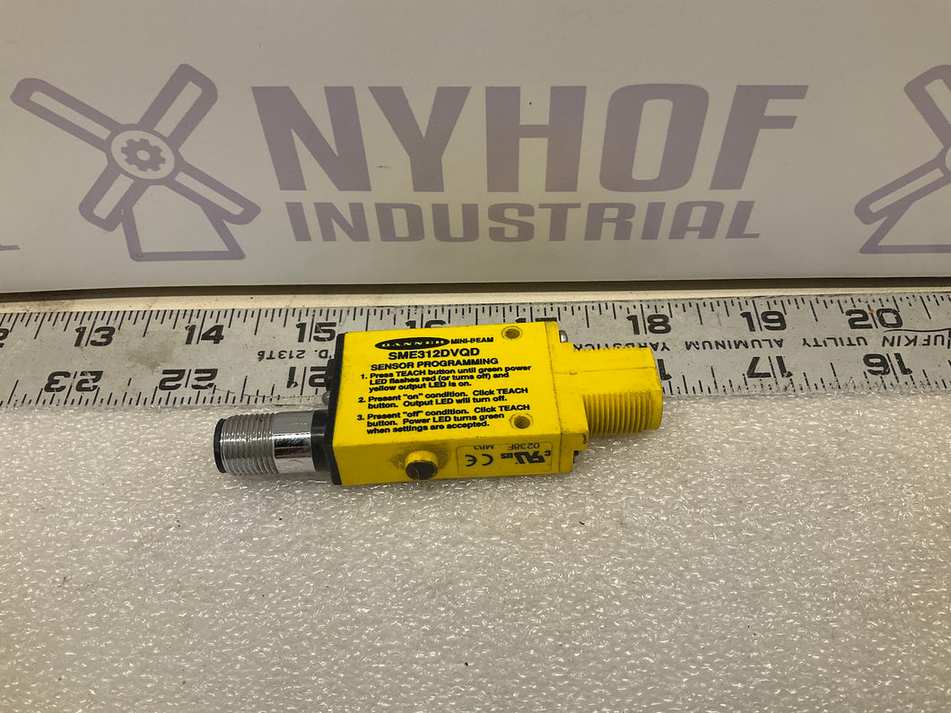 Banner SME312DVQD-70291 Mini-Beam Photoelectric Sensor