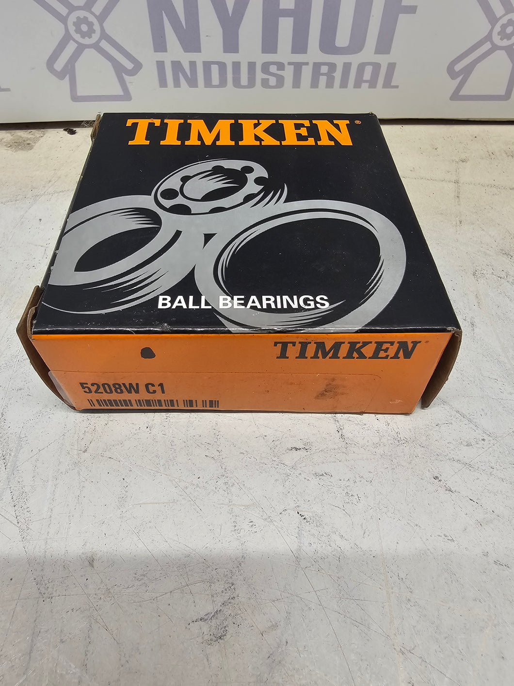 Timken 5208W C1 Ball Bearing NEW