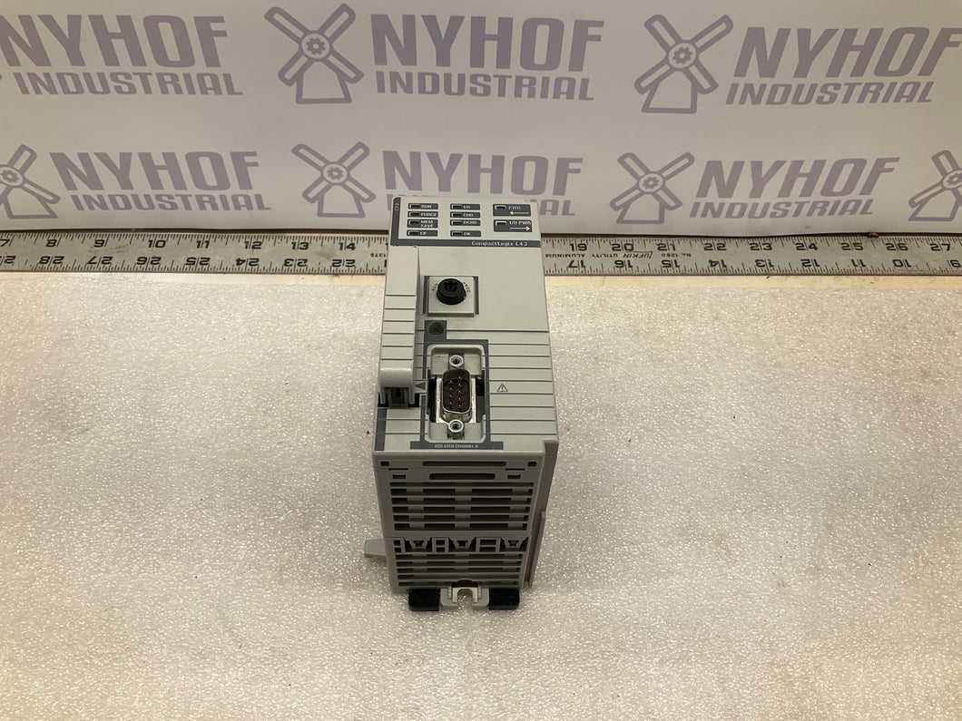 Allen Bradley 1768-L43 Ser A Rev B01 F/W Rev 1.2