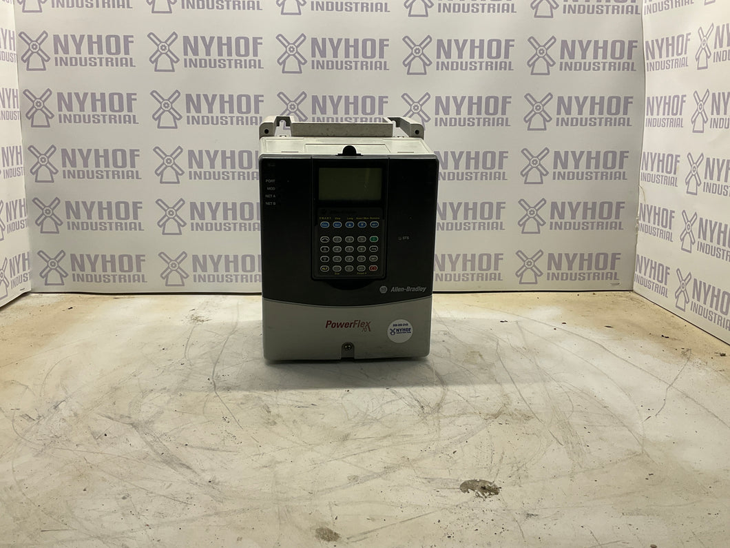 ALLEN BRADLEY 20AD2P1A0AYNANNN SER A 1HP ALT (HEH)