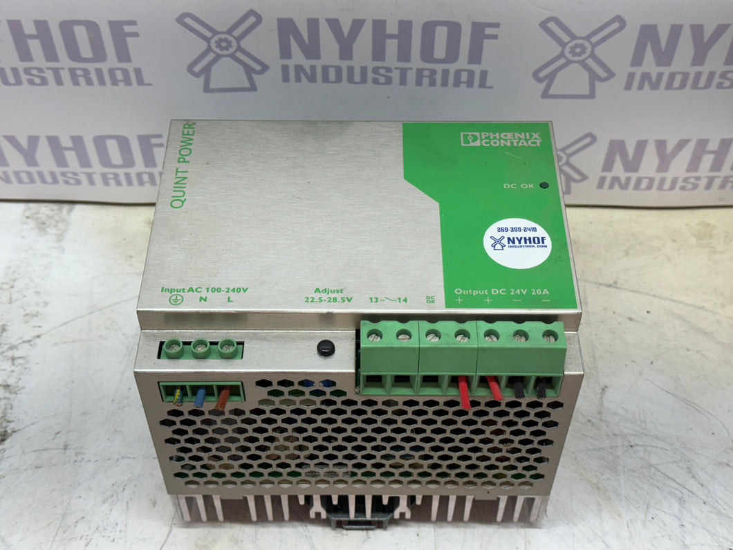 PHOENIX CONTACT QUINT-PS-100-240AC-24DC-20A