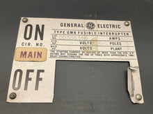 Load image into Gallery viewer, GE DD3S6366 600AMP (JV)
