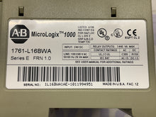 Load image into Gallery viewer, Allen Bradley 1761-L16BWA Ser E FRN 1.0

