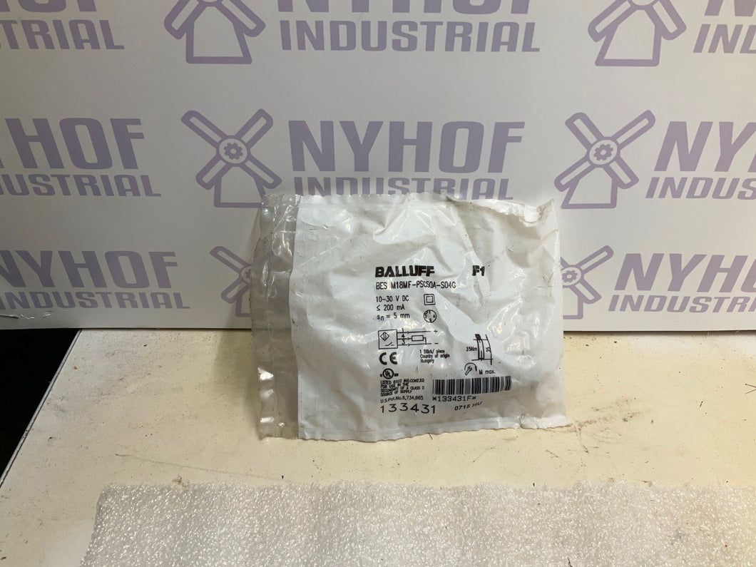 BALLUFF BES M18F-PSC50A-S04G F1