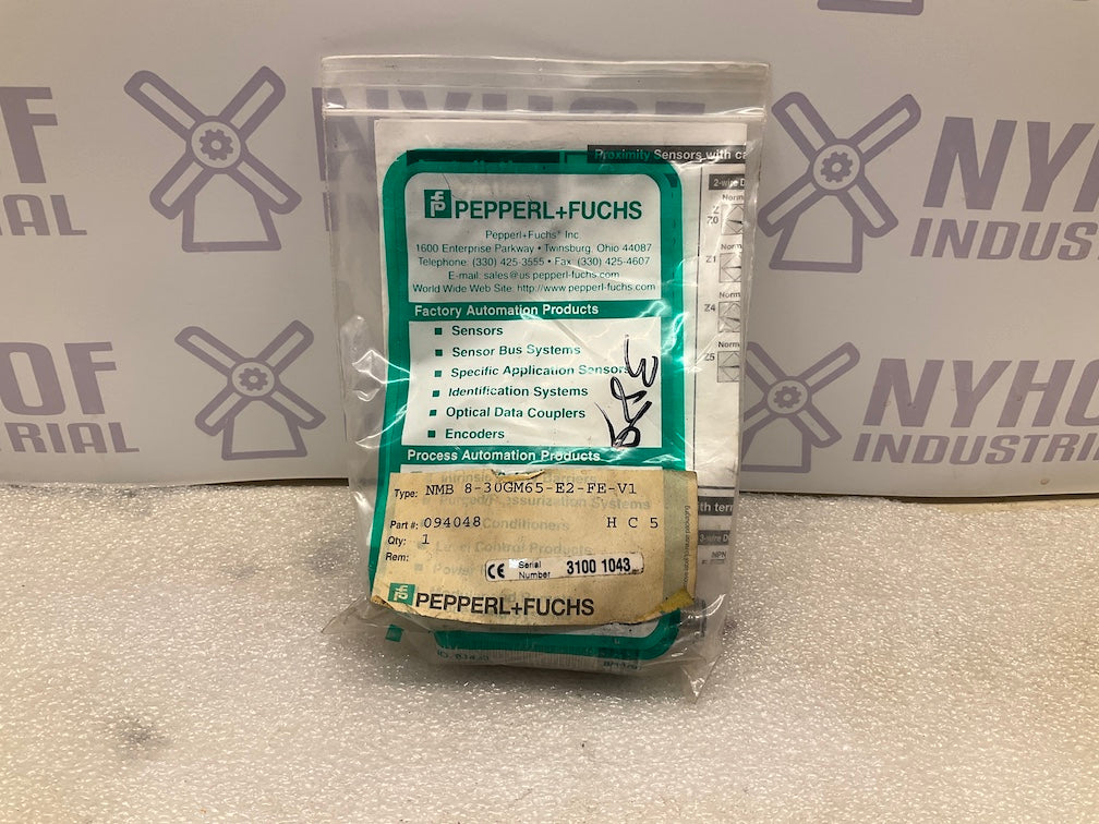 PEPPERL+FUCHS NMB 8-30GM65-E2-FE-V1