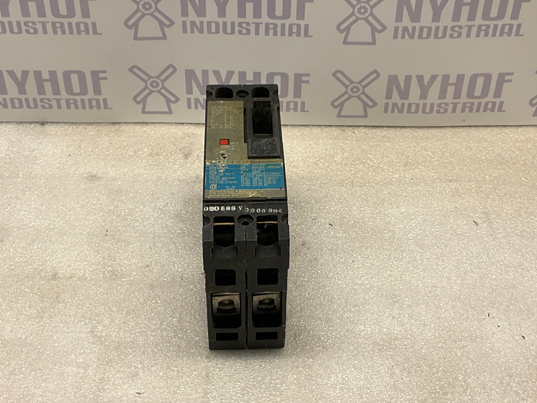 ITE SIEMENS ED62B060 60AMP TWO POLL BREAKER-HEH