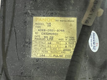 Load image into Gallery viewer, FANUC A06B-0501-B755 SERVO MOTOR SEE PICTURES FOR DAMAGE
