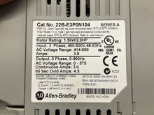 Load image into Gallery viewer, Allen Bradley 22B-E3PON104 Ser A 1.5kW/2HP PowerFlex 40 Frequency Drive
