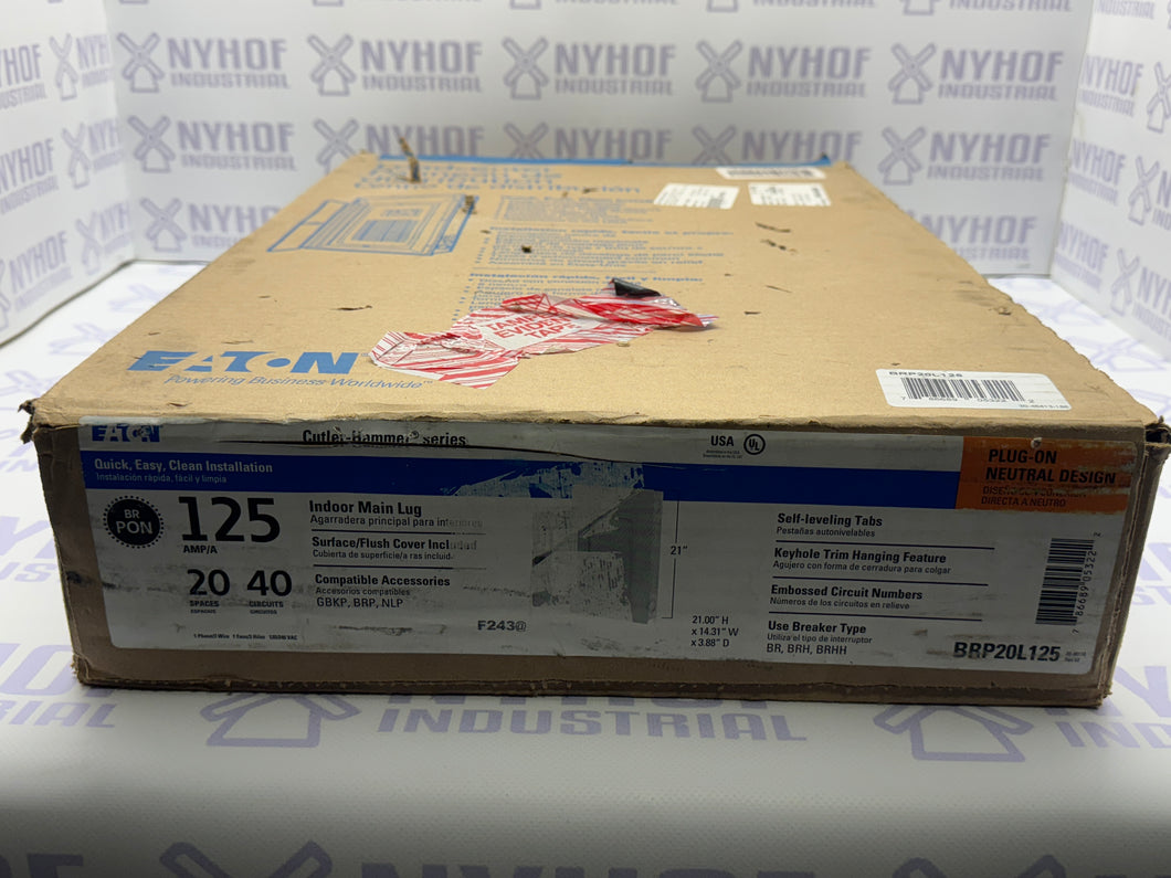 EATON BRP20L125 125 AMP