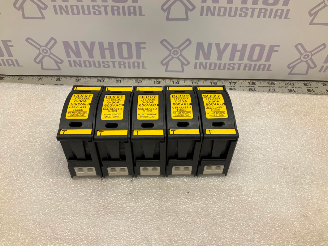 LOT OF 5: BUSS JT60030