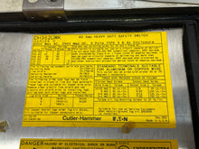 Load image into Gallery viewer, CUTLER HAMMER DH362UWK 60 AMP DISCONNECT
