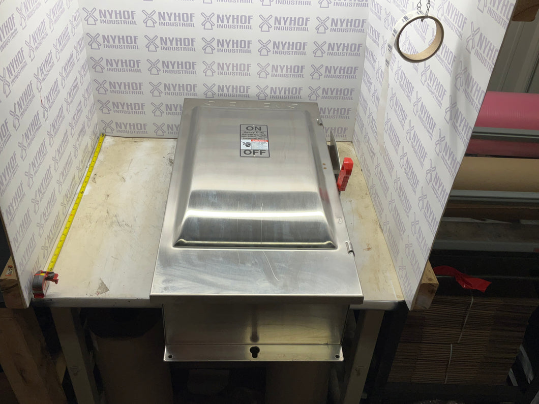 SIEMENS HF324S 200 AMP STAINLESS DISCONNECT (JV)